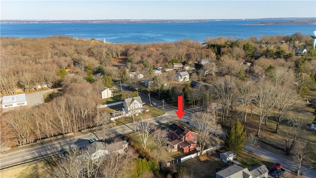 215 Rocky Point Ave, Warwick, RI 02889 - bird's eye view featuring a water view