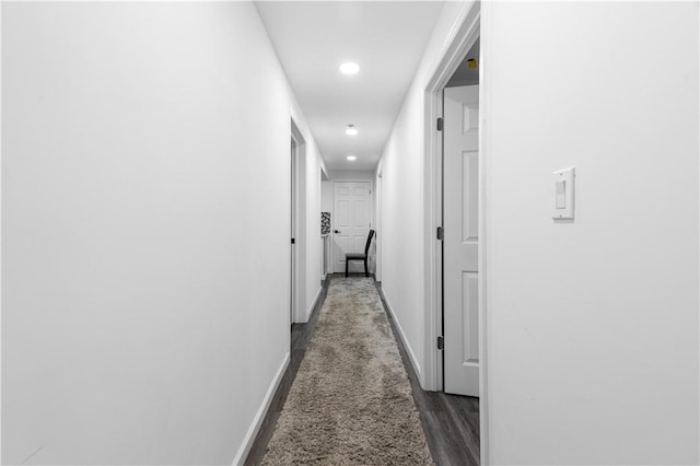 193 Harrison St, Pawtucket, RI 02860 - corridor featuring baseboards and recessed lighting