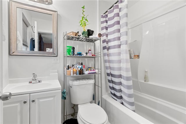 193 Harrison St, Pawtucket, RI 02860 - bathroom with vanity, shower / bathtub combination with curtain, and toilet