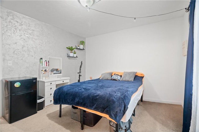 193 Harrison St, Pawtucket, RI 02860 - bedroom featuring light colored carpet and freestanding refrigerator