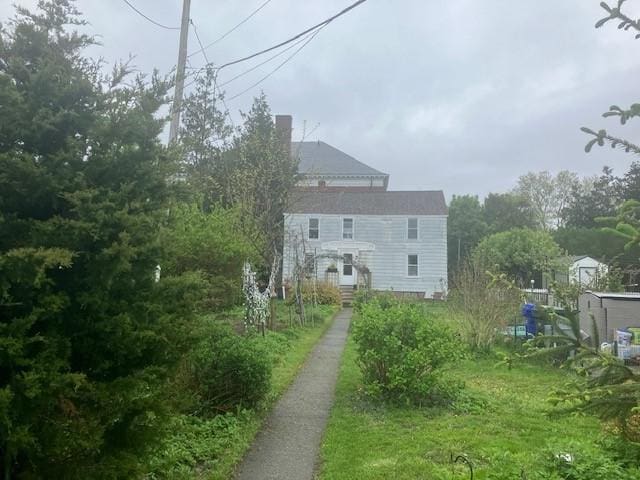 view of rear view of house