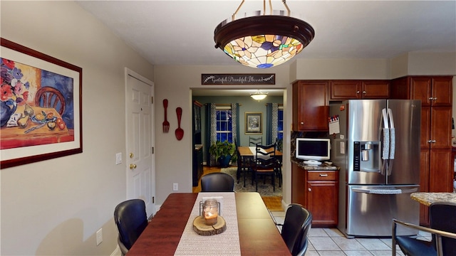 4 Tray Hollow Rd, Foster, RI 02825 - dining space with light tile patterned flooring