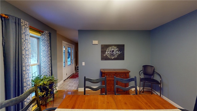 4 Tray Hollow Rd, Foster, RI 02825 - dining room featuring baseboards and wood finished floors