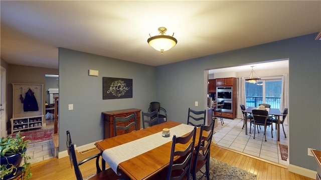 4 Tray Hollow Rd, Foster, RI 02825 - dining area with light wood-type flooring and baseboards