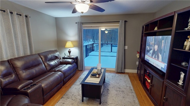 4 Tray Hollow Rd, Foster, RI 02825 - living room with light wood finished floors and a ceiling fan