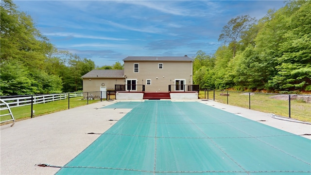4 Tray Hollow Rd, Foster, RI 02825 - view of swimming pool with a deck and a patio area