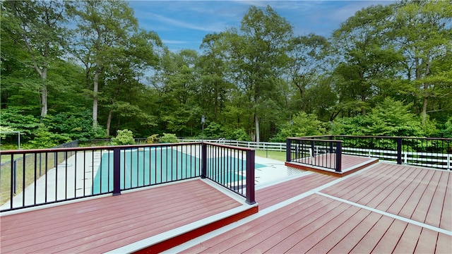 4 Tray Hollow Rd, Foster, RI 02825 - deck with view of wooded area