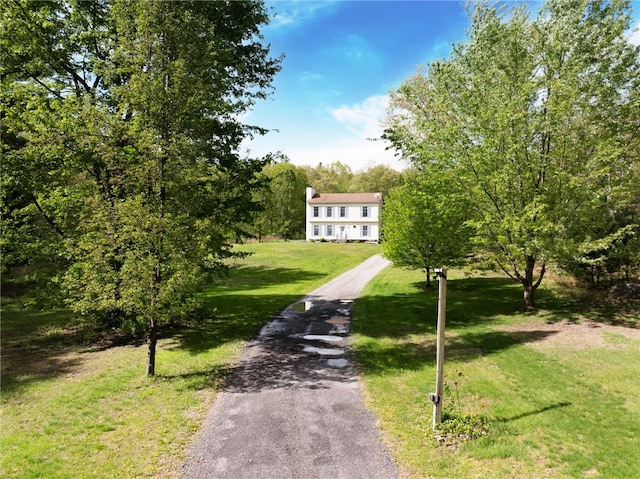 51 Mill Rd, Foster, RI 02825 - view of front of home with a front lawn