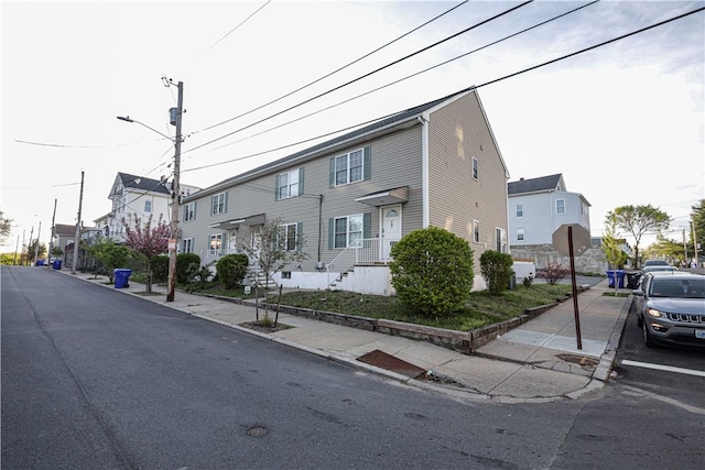 17 Grotto Ave Unit 1, Pawtucket, RI 02860 - view of front facade with a residential view