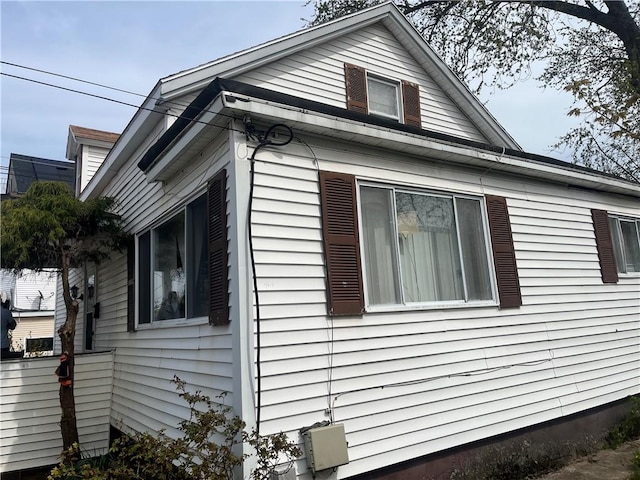view of side of home