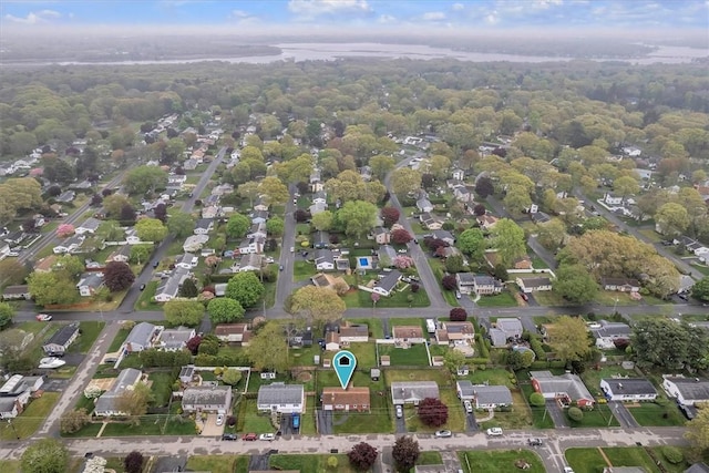 aerial view
