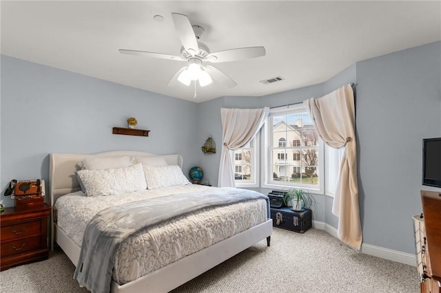 40 Saw Mill Dr Unit 203, North Kingstown, RI 02852 - bedroom with carpet floors, baseboards, and a ceiling fan