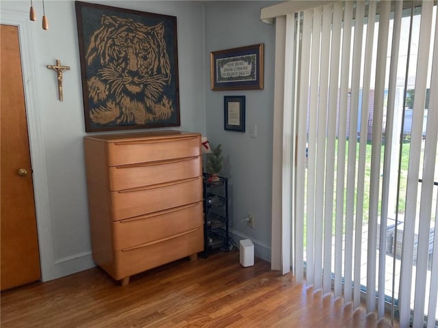 30 Charles St, Cranston, RI 02920 - bedroom featuring multiple windows, wood finished floors, and baseboards