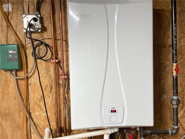 30 Charles St, Cranston, RI 02920 - utilities with tankless water heater
