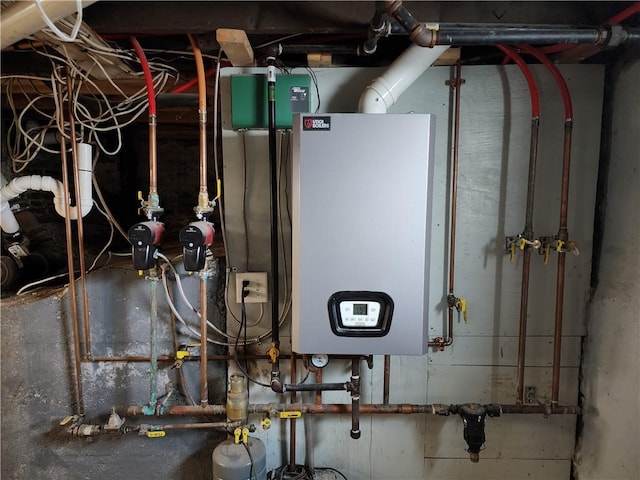 64 Westwood Ave, Cranston, RI 02905 - utility room with water heater