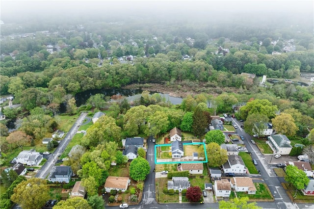 11 Homestead St, Smithfield, RI 02917 - aerial view of residential area featuring property parcel outlined