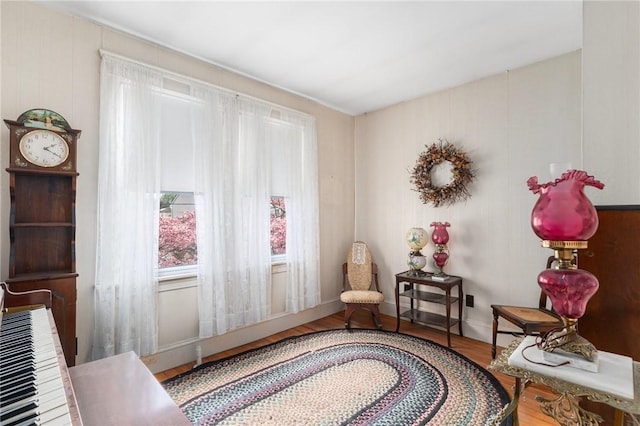 35 Miles Ave, East Providence, RI 02914 - living area featuring wood finished floors