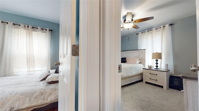 11 Crane St S, Pawtucket, RI 02860 - carpeted bedroom featuring a ceiling fan