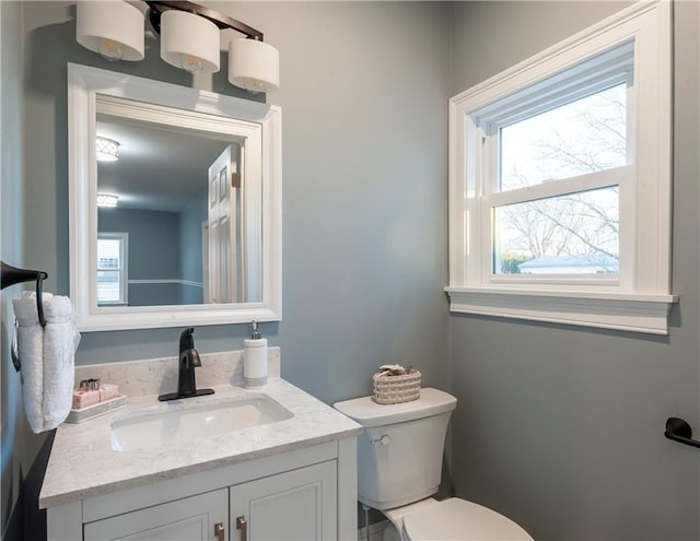 11 Crane St S, Pawtucket, RI 02860 - bathroom featuring healthy amount of natural light, toilet, and vanity