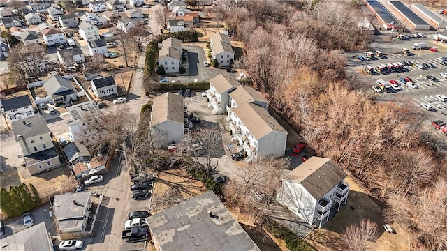 aerial overview of property's location featuring nearby suburban area
