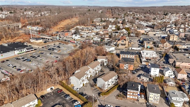 aerial view of property and surrounding area