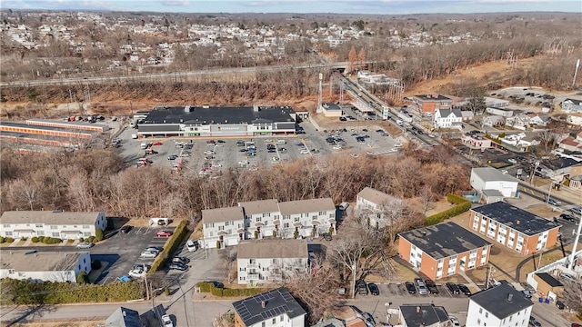 aerial view of property's location