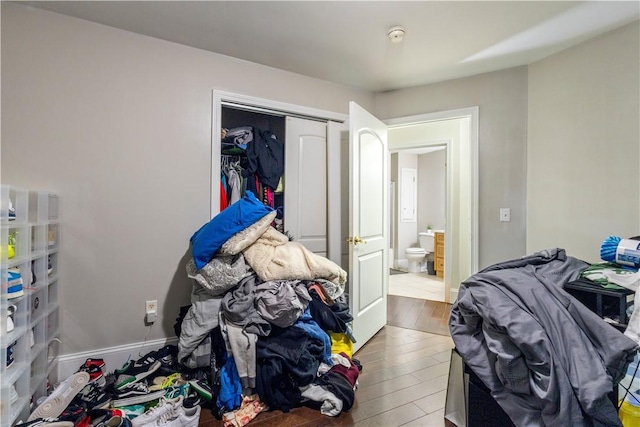 5 Morrill Ln Unit G, North Providence, RI 02904 - bedroom featuring wood finished floors and a closet