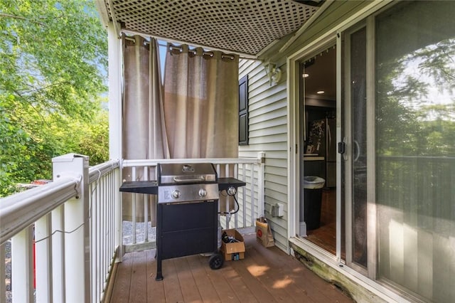 5 Morrill Ln Unit G, North Providence, RI 02904 - wooden terrace with grilling area