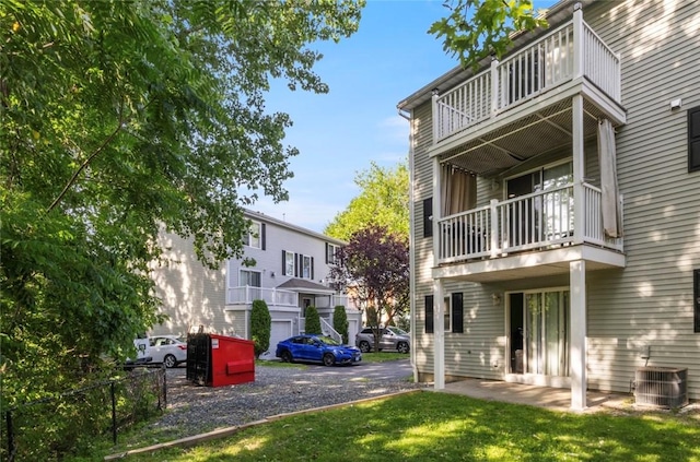 5 Morrill Ln Unit G, North Providence, RI 02904 - view of yard with a balcony