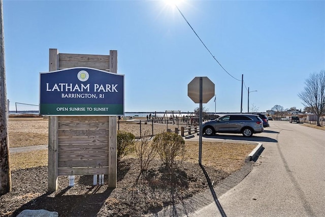 60 Bay Spring Ave Unit A9, Barrington, RI 02806 - view of asphalt road featuring traffic signs