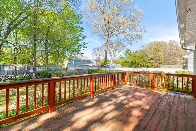 54 Glenwood Dr, North Kingstown, RI 02852 - deck with a fenced backyard