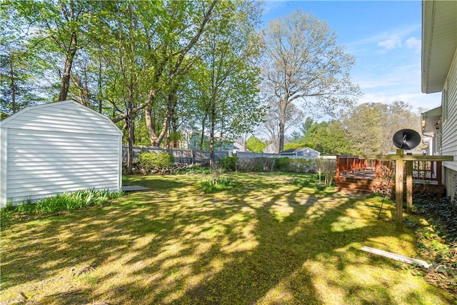 54 Glenwood Dr, North Kingstown, RI 02852 - view of yard with an outdoor structure and a storage unit