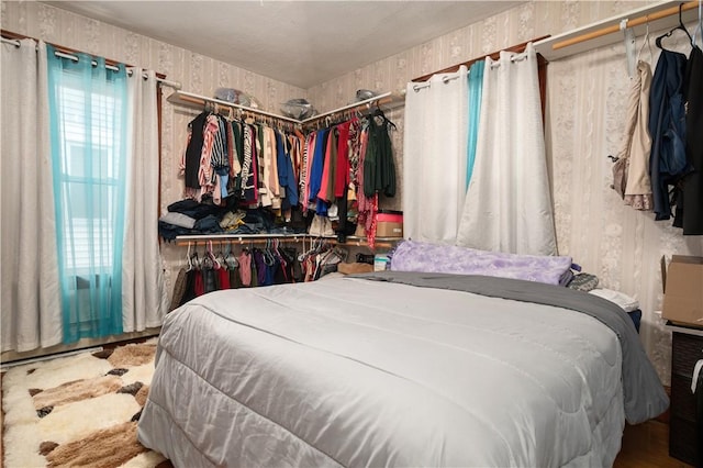 645 Providence St, Woonsocket, RI 02895 - bedroom featuring wallpapered walls
