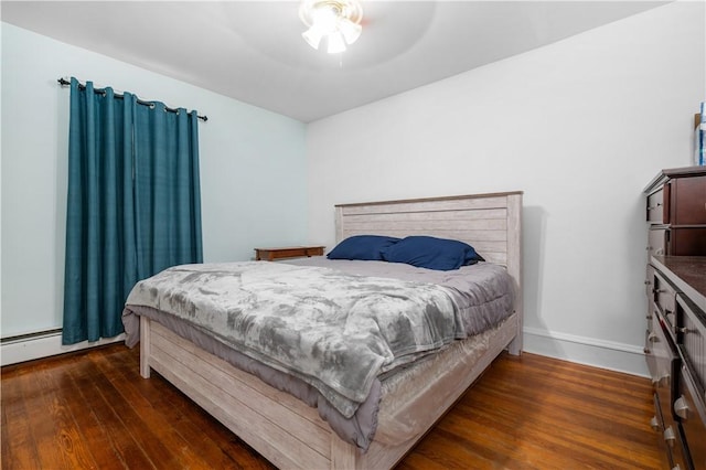 645 Providence St, Woonsocket, RI 02895 - bedroom with wood finished floors, baseboards, and ceiling fan