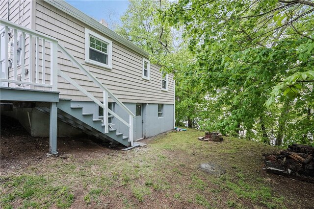 7 Maggio Ave, Westerly, RI 02891 - view of yard featuring stairs