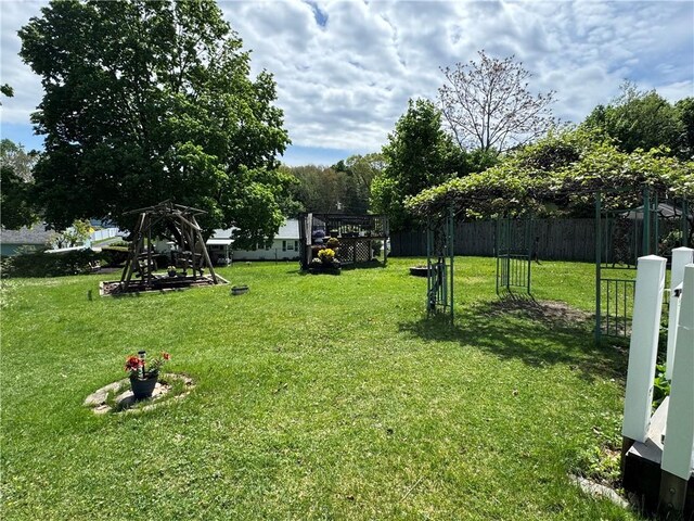 view of yard