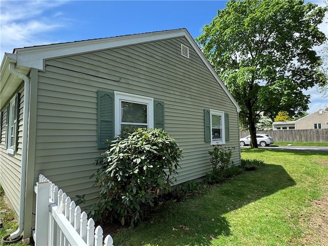 view of side of property