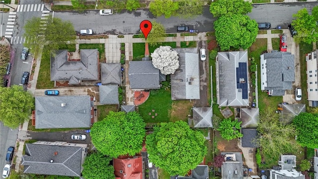 drone / aerial view