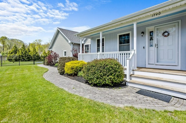 1740 Bulgarmarsh Rd, Tiverton, RI 02878 - entrance to property featuring a porch