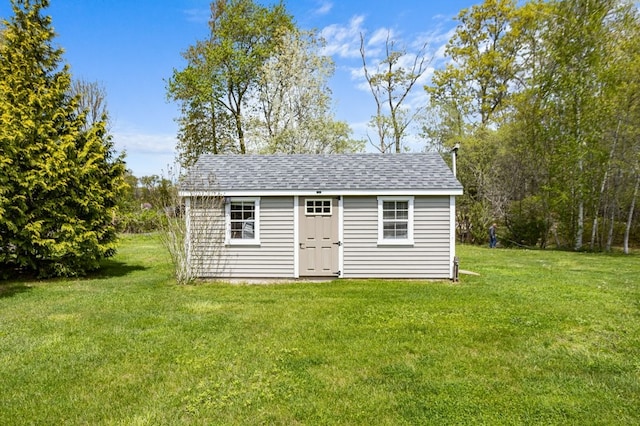 1740 Bulgarmarsh Rd, Tiverton, RI 02878 - view of outbuilding with an outbuilding