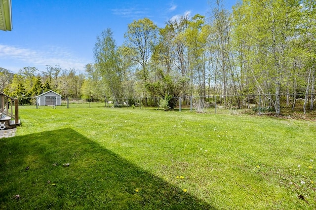 1740 Bulgarmarsh Rd, Tiverton, RI 02878 - view of yard featuring an outbuilding