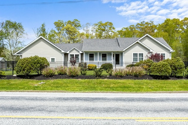 1740 Bulgarmarsh Rd, Tiverton, RI 02878 - view of ranch-style home