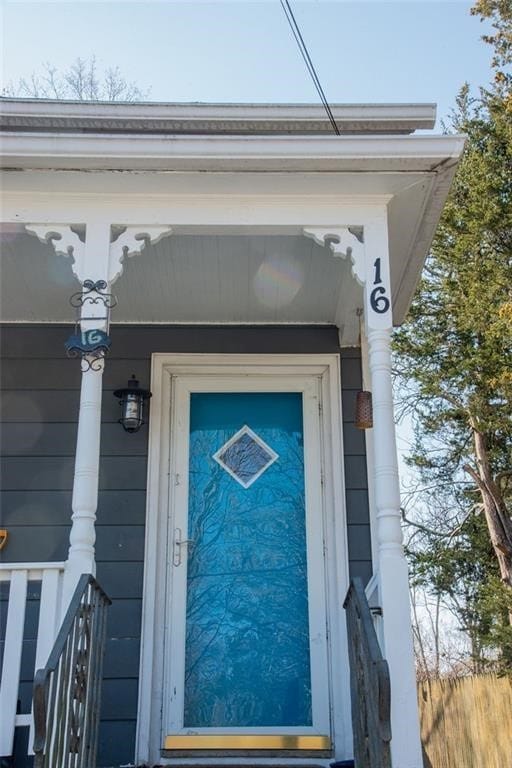 16 Gough Ave, West Warwick, RI 02893 - view of exterior entry