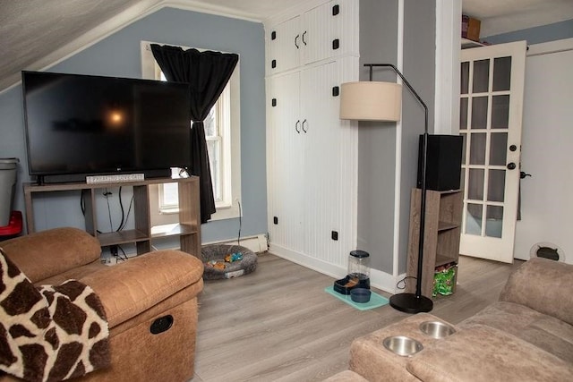 16 Gough Ave, West Warwick, RI 02893 - living room with wood finished floors and baseboards