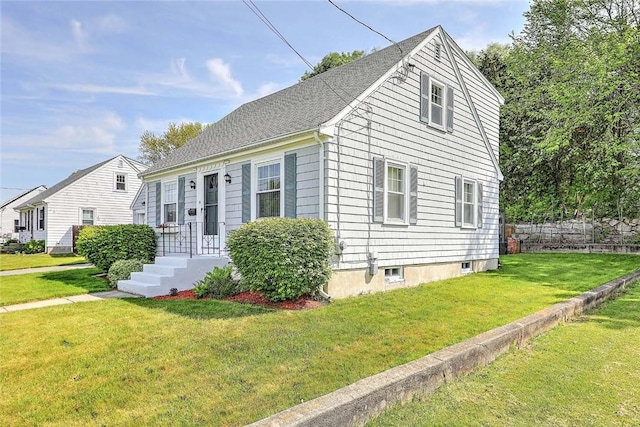 14 Manchester St, Bristol, RI 02809 - view of front of home with a front yard