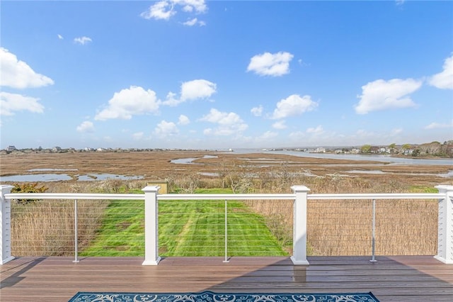 32 Breach Dr, Westerly, RI 02891 - deck featuring a view of rural / pastoral area