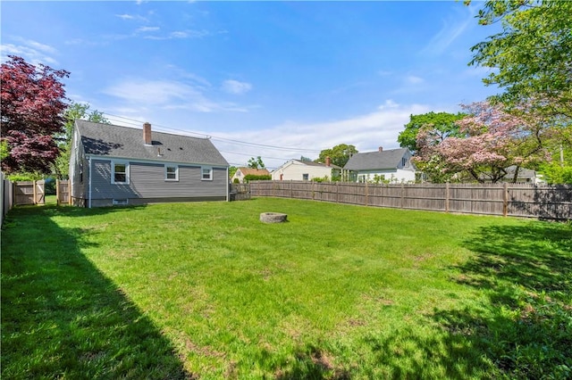 view of yard