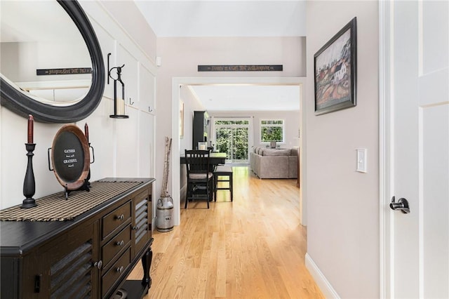 16 Kimberly Ct, North Kingstown, RI 02852 - corridor featuring light wood-style floors