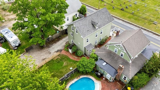 366 Pascoag Main St, Burrillville, RI 02859 - aerial view of property and surrounding area with a pool