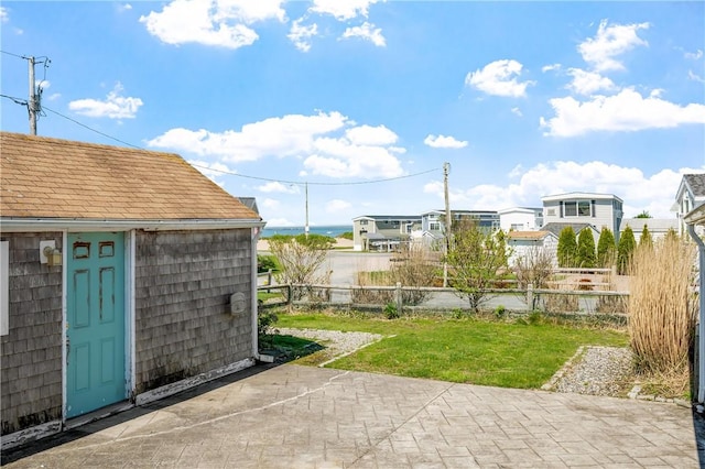 1 Offshore Rd Unit 32, Narragansett, RI 02882 - view of patio with an outbuilding